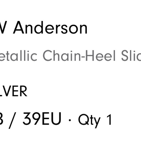 Brand New in Box! JW Anderson heels - Picture 4 of 4